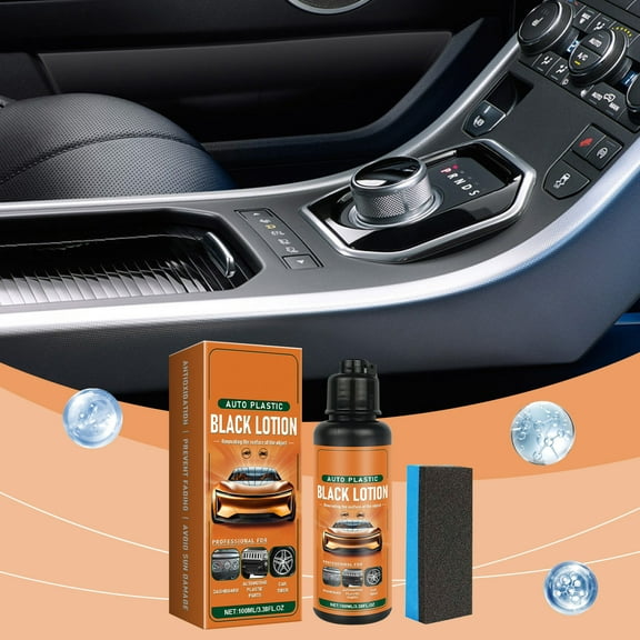 Cadorn Car Plastic Restorer - Revive and Protect Exterior & Interior Plastic Trim, Long - Lasting Shine, Easy to Use