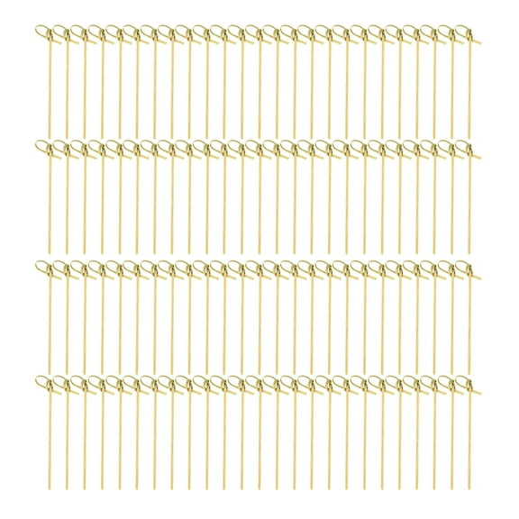 Cadorn Disposable Fancy Art Flower Sign Skewers - Versatile Picks for Fruit, Cakes, Hamburgers, Barbecues & Desserts