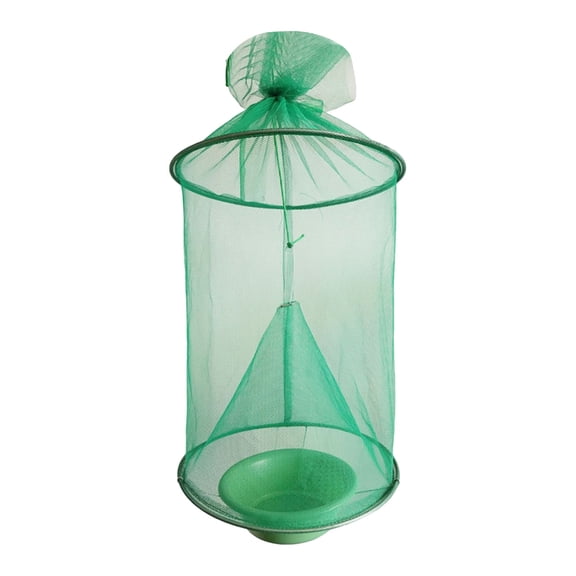 Cadorn Environmental Fly Catcher Hanging Fly Trap Cage - Efficient Fly - rap Catching Cage for Indoor & Outdoor Use