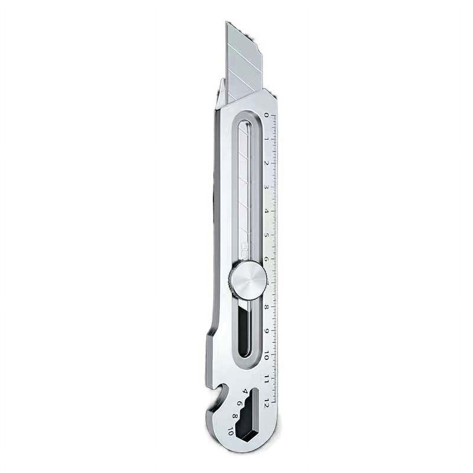 Cadorn Heavy - Duty Multipurpose Stainless Steel Utility Knife - Universal Multifunctional Die - Casting Cutter for Carpet & More