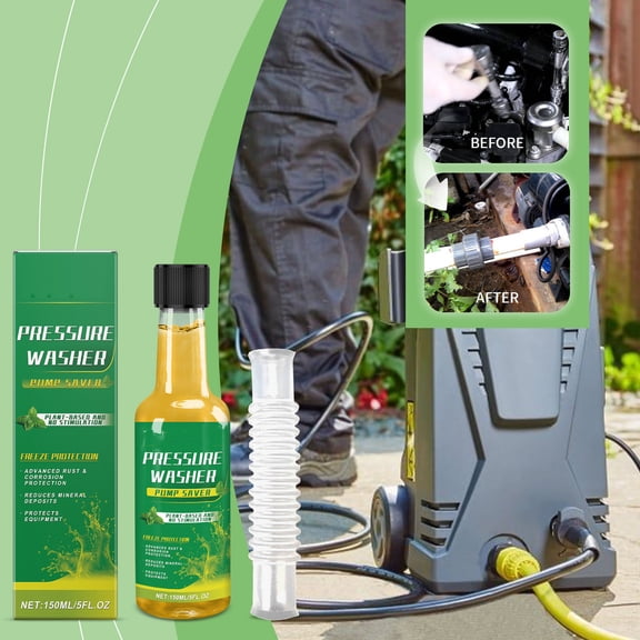 Cadorn High Pressure Cleaning Machine Pump Protective Solution Antifreeze Lubricant-based Suitable For All Brands Of Hoses Easy To Use Low Od 150ml Multicolor Free Size