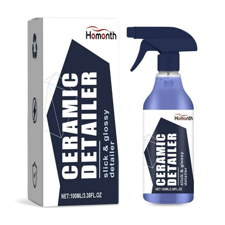 Cadorn Homonth Automotive Ceramic Coating Spray - 100ml Slick & Glossy Paint Care & Waterproofing Solution
