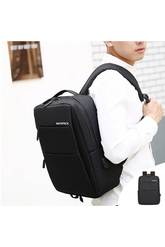 Large Capacity USB Charging Laptop Bag Durable Computer Case with Multiple Pockets for Work Travel Office Commute and Business Trips