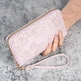 thumbnail image 1 of Cadorn Long Wallet with Wristlet - Women's Multi-functional Zipper Coin Purse with Multiple Card Slots and Printed Design for Daily Use, Travel, Shopping, 1 of 4