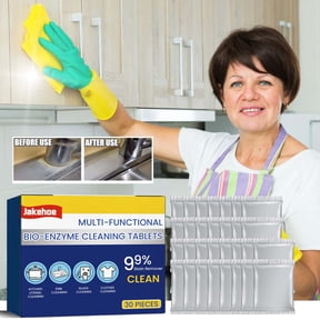 Cadorn Multi - Functional Cleaning Tablets, All - Purpose Cleaner for Floors/Tiles/Kitchen/Bathroom, Stain & Odor Removal, Effervescent Formula