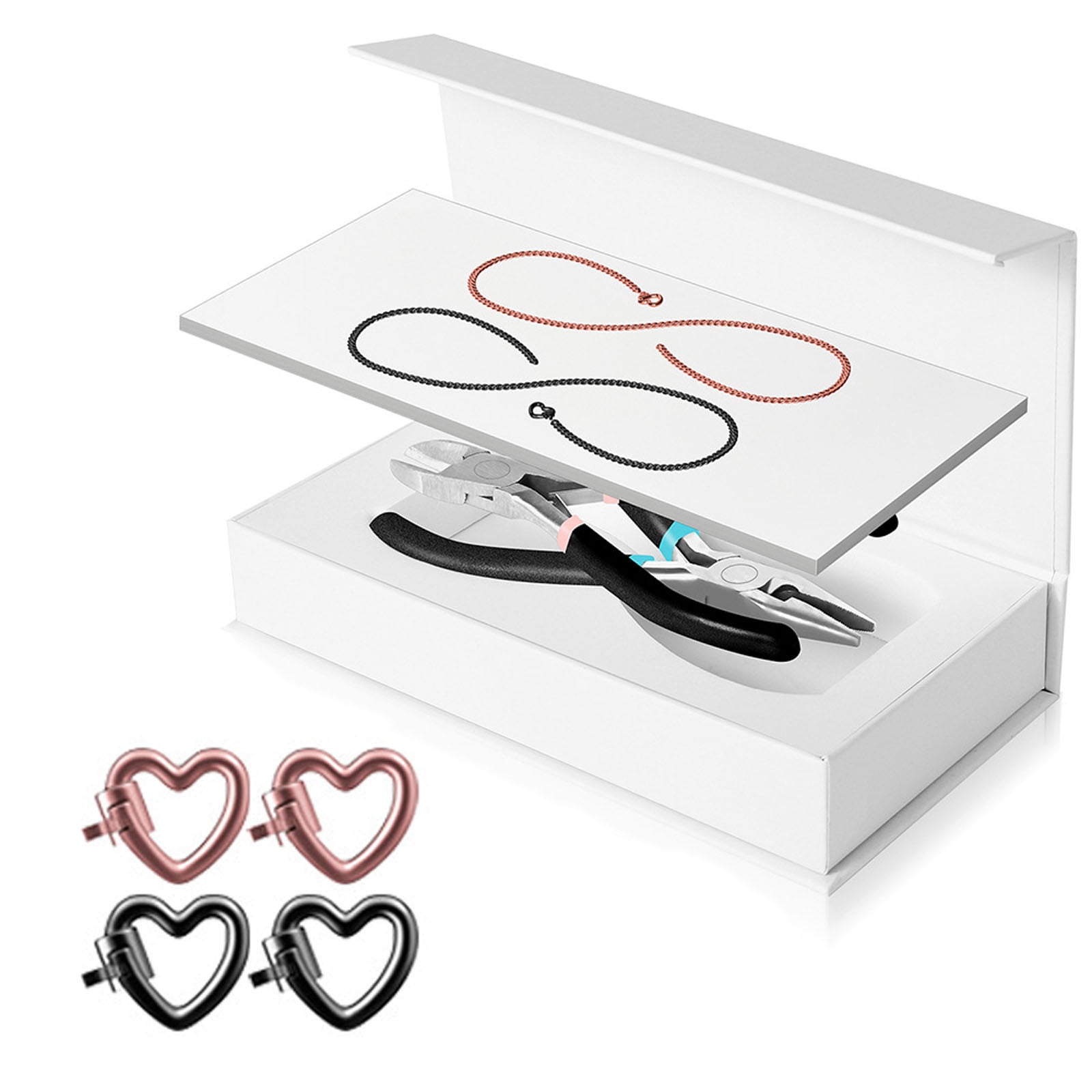 Cadorn Multicolor Permanent Bracelet DIY Kit – Forever Bracelet Making Set for Couples, Friends & Jewelry Enthusiasts, Ideal Locked Bracelet Gift