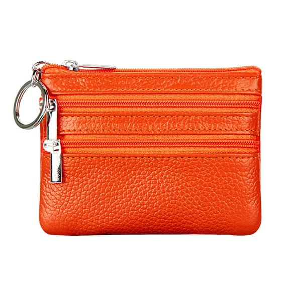 Cadorn PU Leather Coin Purse Compact Korean Style Wallet with Inner Pocket for Coins, Daily Use, Travel and Shopping