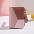 thumbnail image 1 of Cadorn PU Leather Wallet for Women Compact Multi-functional Zipper Coin Purse with Pendant Detachable Strap Multiple Card Slots and Clasp Closure for Daily Use Party Work Travel, 1 of 6
