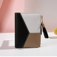 thumbnail image 1 of Cadorn PU Leather Wallet for Women Compact Multi-functional Zipper Coin Purse with Pendant Detachable Strap Multiple Card Slots and Clasp Closure for Daily Use Party Work Travel, 1 of 6