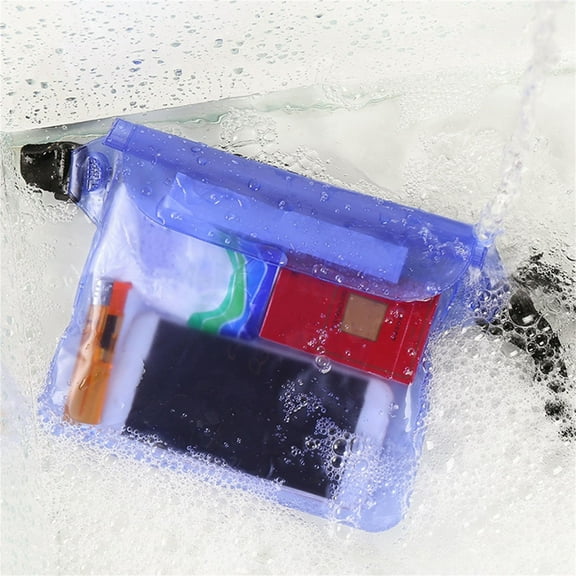 Cadorn PVC Waterproof Phone Pouch, Swimming & Drifting Waist Bag, Floatable Phone Case for Water Activities