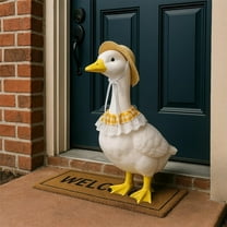 Cadorn Spring-Summer Rustic Door Goose Pet Decor: Garden, Porch, Farmhouse Charm