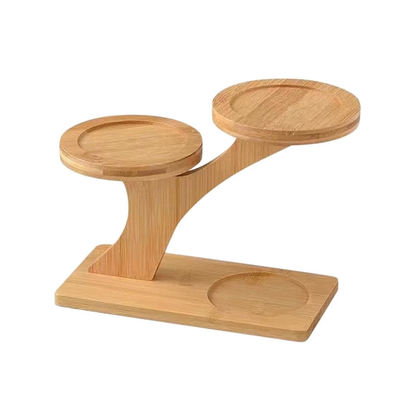 Cadorn Wooden Multi-Tier Indoor Tabletop Flower Rack Mini Plant Shelf for Flower Pots – Decorative Solution for Office, Living Room & Home