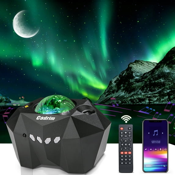 Cadrim Ceiling Projector, 3 in 1 Northern Lights Projector for Kids Adults, for Bedroom/Party/Home Decor