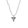 thumbnail image 1 of Caduceus - DPT Clear Crystal Fiona Necklace, 1 of 1