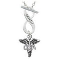 thumbnail image 1 of Caduceus - OTA Family Infinity Toggle Chain Necklace, 1 of 1