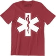 thumbnail image 1 of Caduceus Symbol - Nurse Doctors Medic Men's Short Sleeve T-Shirt, 1 of 4