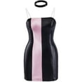 thumbnail image 1 of Cady Black and Dusty Pink Party Inspired Dress Halloween, 1 of 7