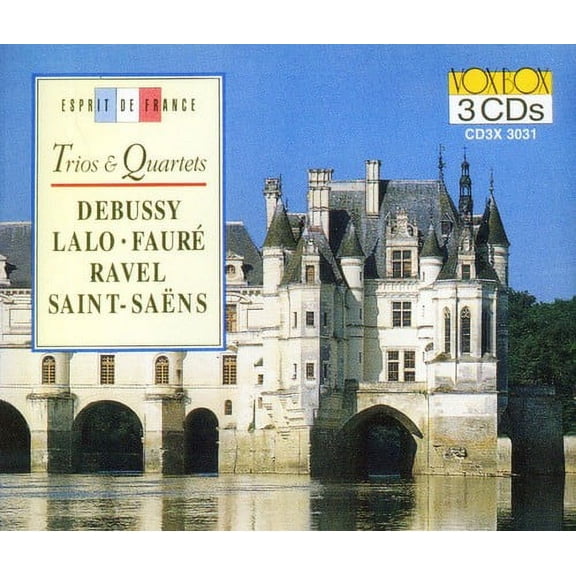 Caecilian Trio / New Hungarian Quartet & Lowenguth - French Trios & Quartets - Classical - CD