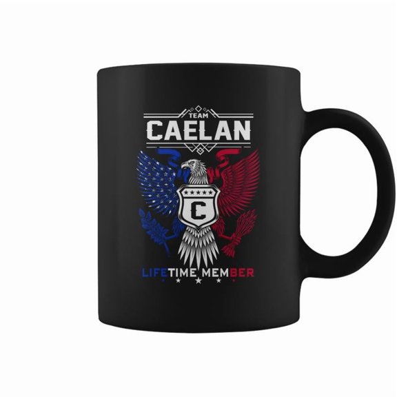 Caelan Name Caelan Eagle Lifetime Member Coffee Mugs