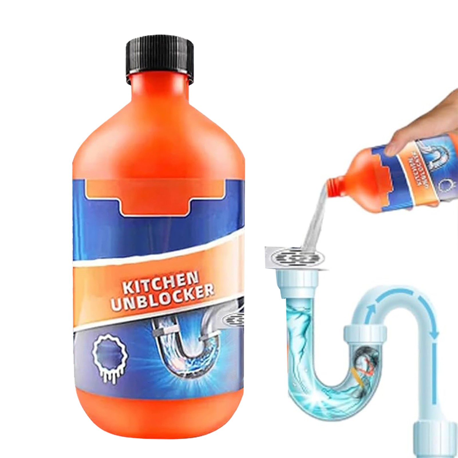 Caeoweyj Dredging Agent Kitchen Unblocker Powerful Pipe Dredge Agent