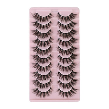 Caeoweyjj Eyelashes Individuals L Curl Extensions 30mm Lashes Strips That Look like Extensions False Eyebrows for Women Light Lashes Natural Look False Eyelashes Anime Lashes Wispy Spiky 3D