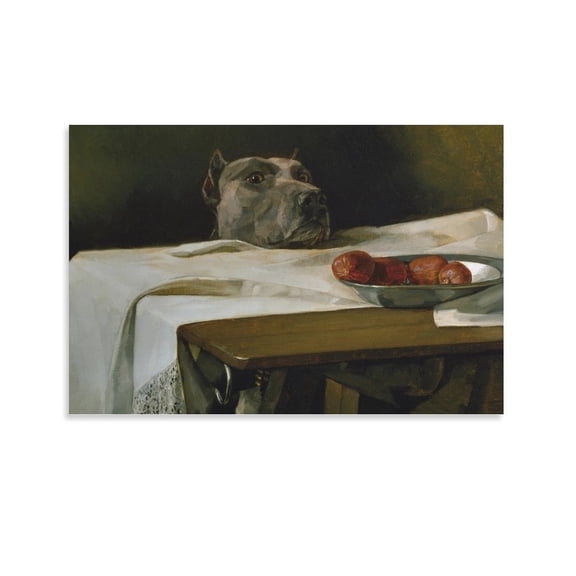 Caesar Am Rubicon Wilhelm Trubner Painter Poster Poster Decorative Painting Canvas Wall Art Living Room Posters Bedroom Painting 16x24inch(40x60cm)