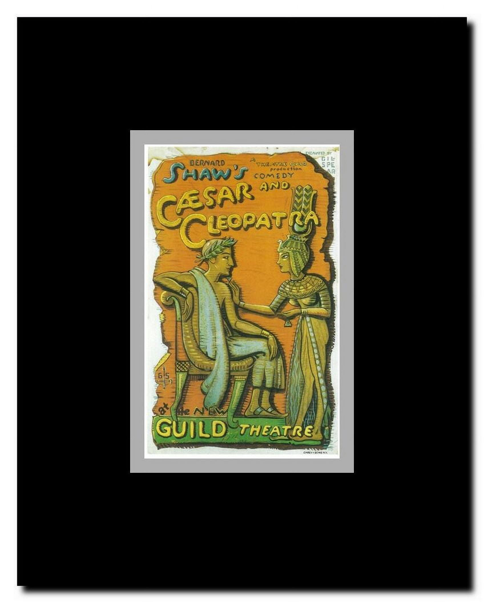Caesar And Cleopatra (Broadway) Framed Movie Poster