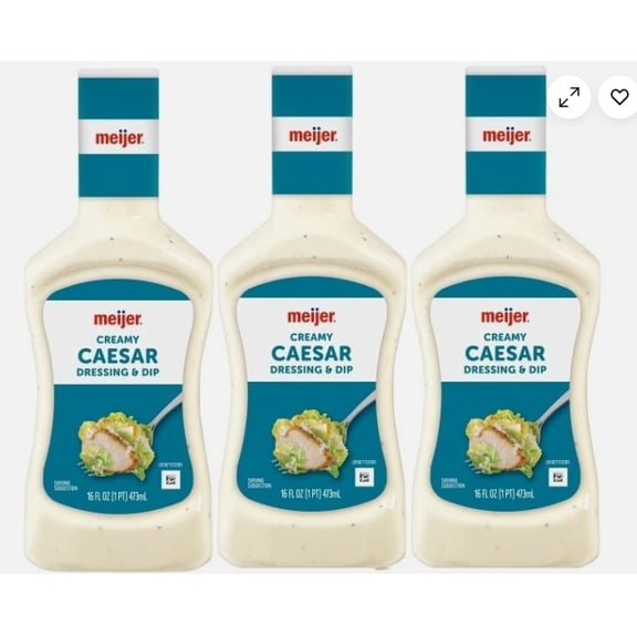 Caesar Dressing, 3 Bottles, 16 Oz Each