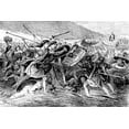 thumbnail image 1 of Caesar Invading Britain. Njulius Caesar'S Invasion Of Britain In 55 B.C.. Pen-And-Ink Drawing Late 19Th Century. Print, 1 of 2