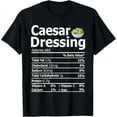 thumbnail image 1 of Caesar Salad Dressing Costume Nutrition Facts Thanksgiving Mens T-Shirt, 1 of 7