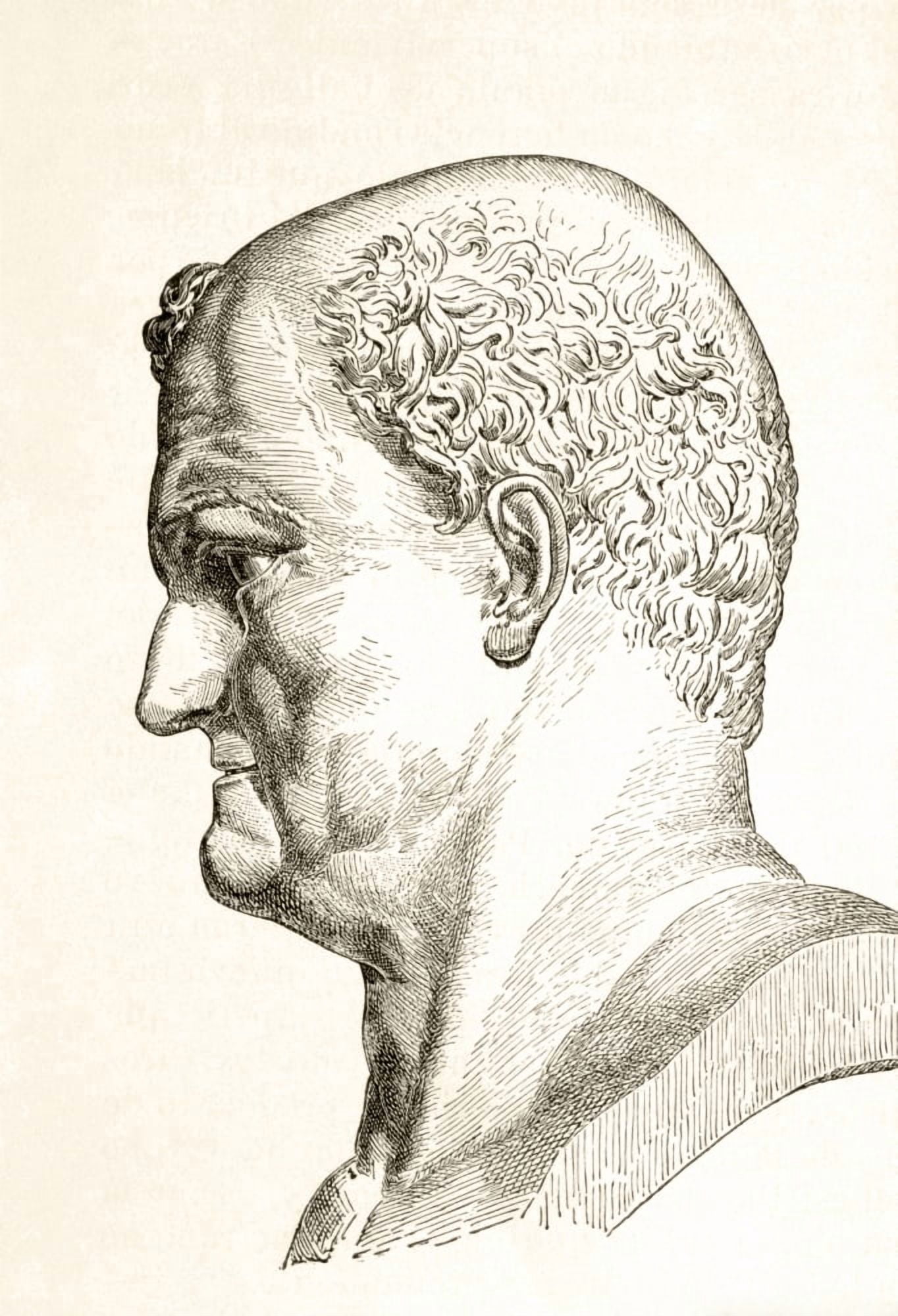 Caesar Vespasianus Augustus Or Titus Flavius Vespasianus Or Vespasian 9 Ad To 79 Ad Emperor Of Rome From El Mundo Ilustrado Published Barcelona 1880 Canvas Art - Ken Welsh Design Pics (24 x 34)