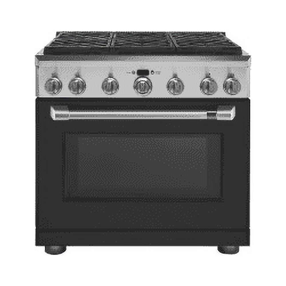 Café™ 36" DualFuel Professional Range with 6 Burners (Natural Gas
