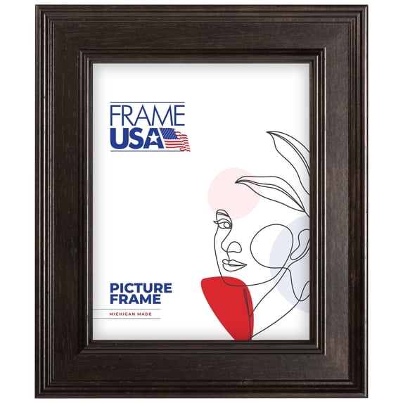 Café Beveled Espresso 16x24 Inch Picture Frame