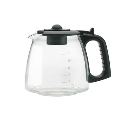 Cafe Brew 12 Cup Glass Replacement Coffee Carafe, Borosilicate Glass from Germany