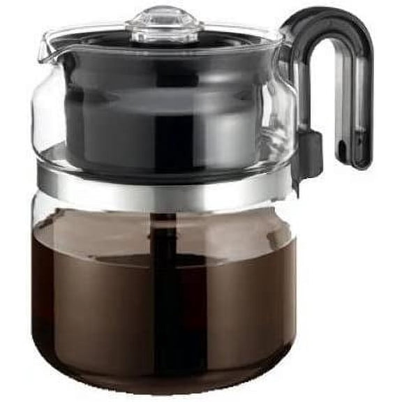 Stovetop Percolator 8 Cup 7 in. Dia. X 5.6 in. H Black Handle