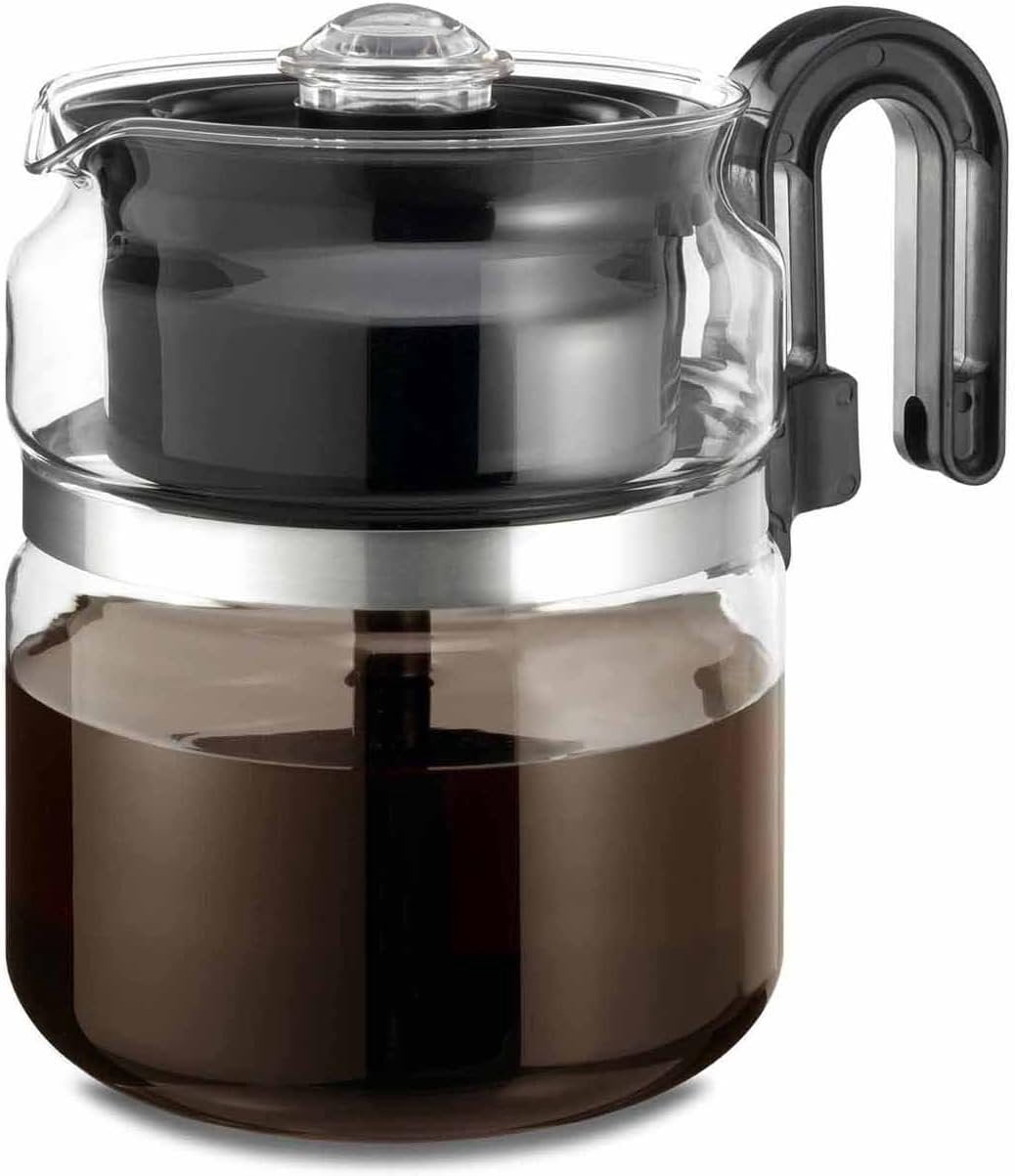 Stainless Steel Percolator Coffee Maker Walmart Ozark Trail 12-Cup  Stainless Steel Camping Percolator