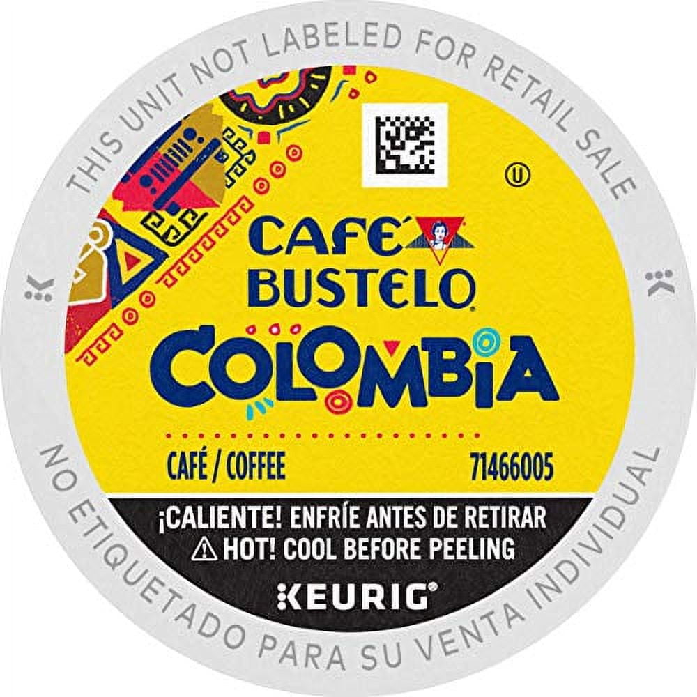 CafÃ© Bustelo 100 Colombian Medium Roast Coffee, 72 Keurig KCup Pods