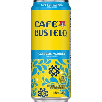 Café Bustelo 11 Fluid Ounce Café con Vainilla Single Serve Ready to Drink Coffee Beverage Each