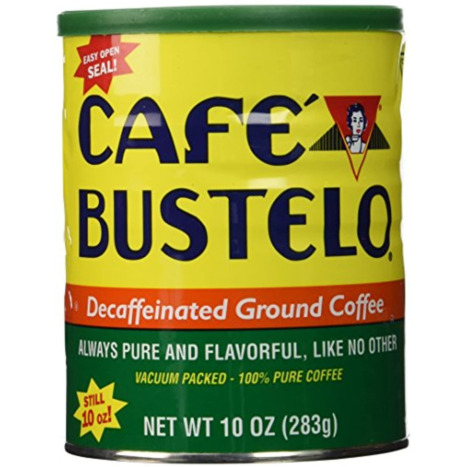 Café Bustelo Coffee, Decaffeinated Ground Coffee, 10 Ounces