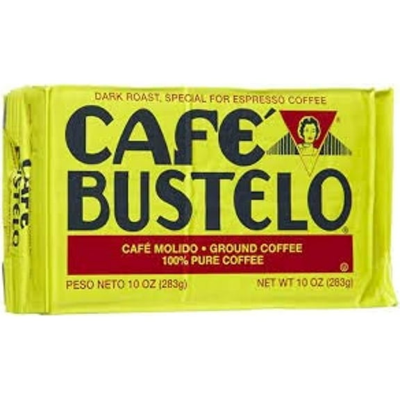 Caf Bustelo Coffee Espresso, 10 Oz Bricks (Pack Of 8)