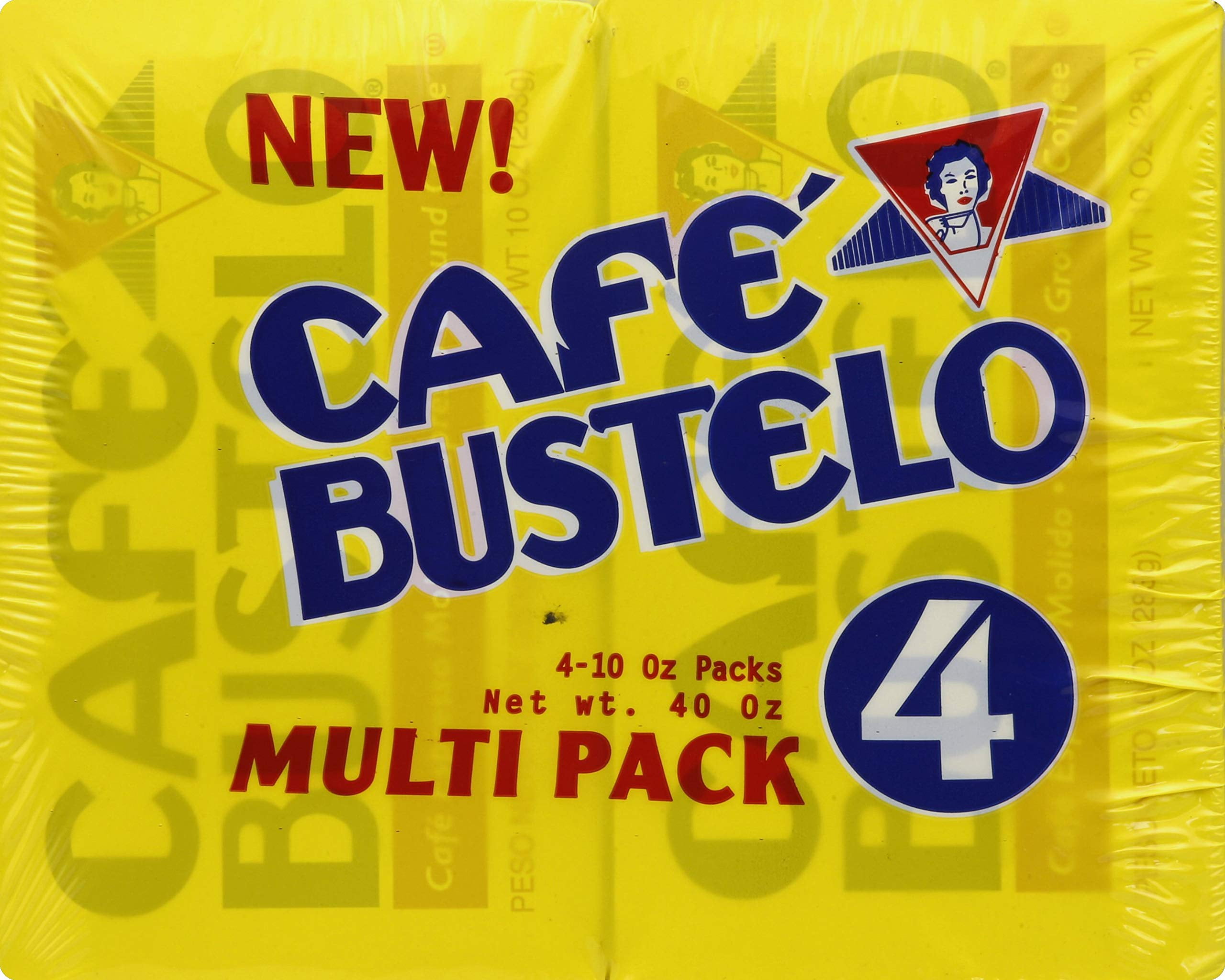 CafÃ© Bustelo Coffee, Espresso Ground Coffee Brick, 10 Ounces, 6 Count