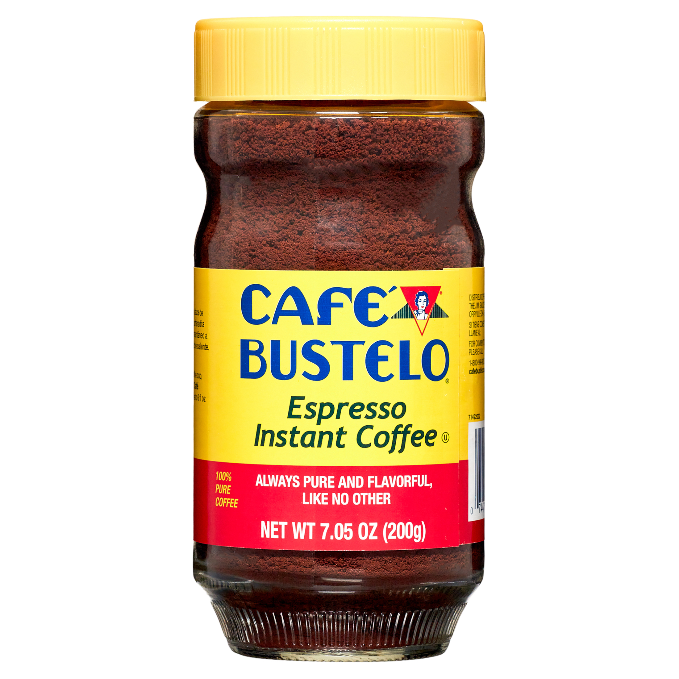 Caf Bustelo, Espresso Style, Dark Roast Instant Coffee, 7.05 oz Jar - image 1 of 8