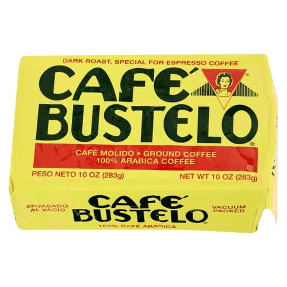 Café Bustelo Espresso Style Ground Coffee, 10 oz Vacuum-Packed Bricks, 4 Count PackCafé Bustelo Espresso Style Ground Coffee, 10 oz Vacuum-Packed Bricks, 4 Count Pack