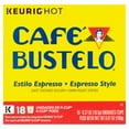 Café Bustelo Espresso Style KCup Pods, 18 Count