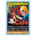 thumbnail image 1 of Café (Coffee) - Rio De Janeiro Brazil - Vintage Advertising Poster c.1930s - Master Art Print 10in x 14in, 1 of 4