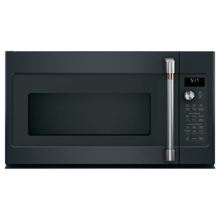 Café - 1.7 Cu. Ft. Convection Over-the-Range Microwave with Sensor Cooking - Matte black