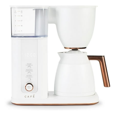 Café - Smart Drip 10-Cup Coffee Maker with Wi-Fi - Matte White