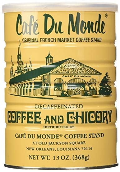 Café Du Monde Original Decaf Ground Coffee & Chicory Blend, 13 oz
