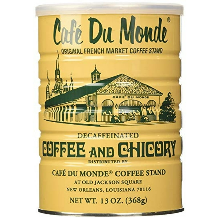 Cafe Du Monde, Decaf Ground Coffee & Chicory Blend, 13 oz