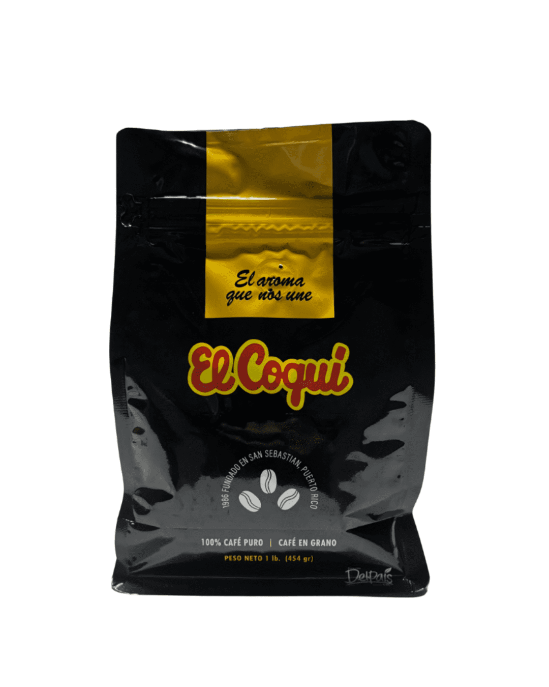 Café El Coqui Supremo Medium Roast Whole Bean Coffee - 16 oz.